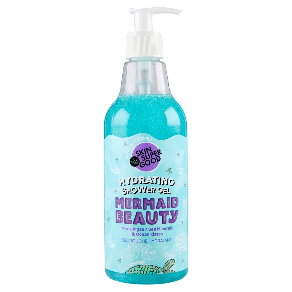 Skin Super Good Hydrating Shower Gel Mermaid Beauty Maris Algae/Sea Minerals & Ocean kisses 500 ML